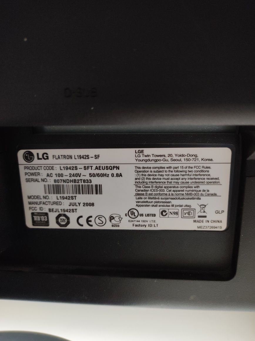 Монитор Lg Flatron