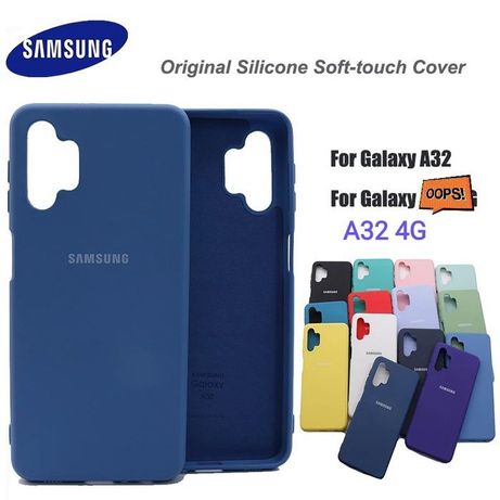 Capa soft touch P/ Samsung A32 4G / A02S -Div. Cores-Nova-24h
