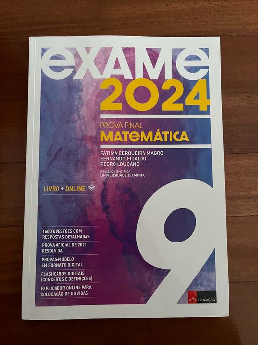 Prova Final Matemática 9ºano, Exame 2024