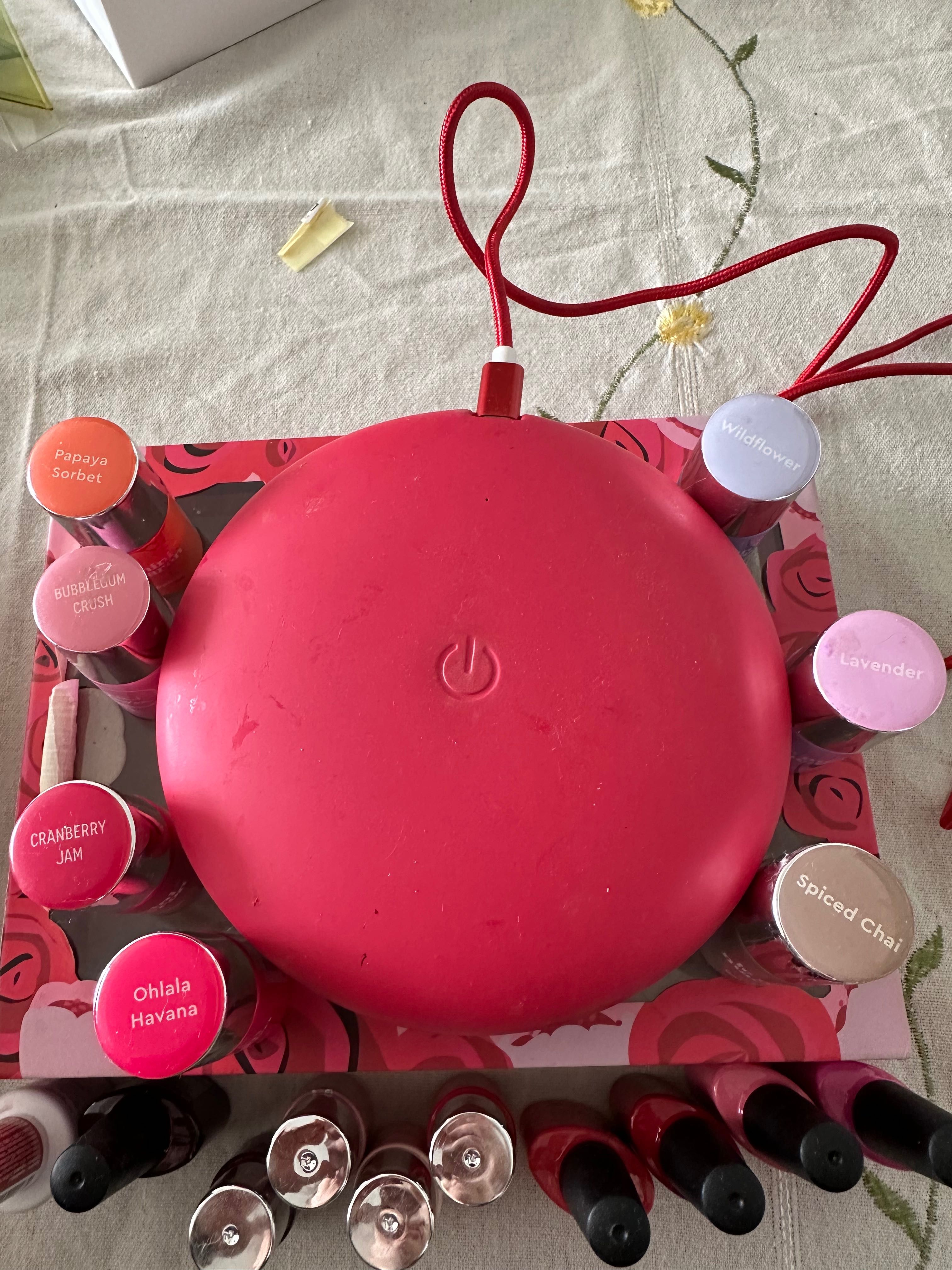 Conjunto le mini macaron com esmaltes