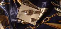 Zestaw biżuterii srebrnej 925 kolczyki + wisiorek