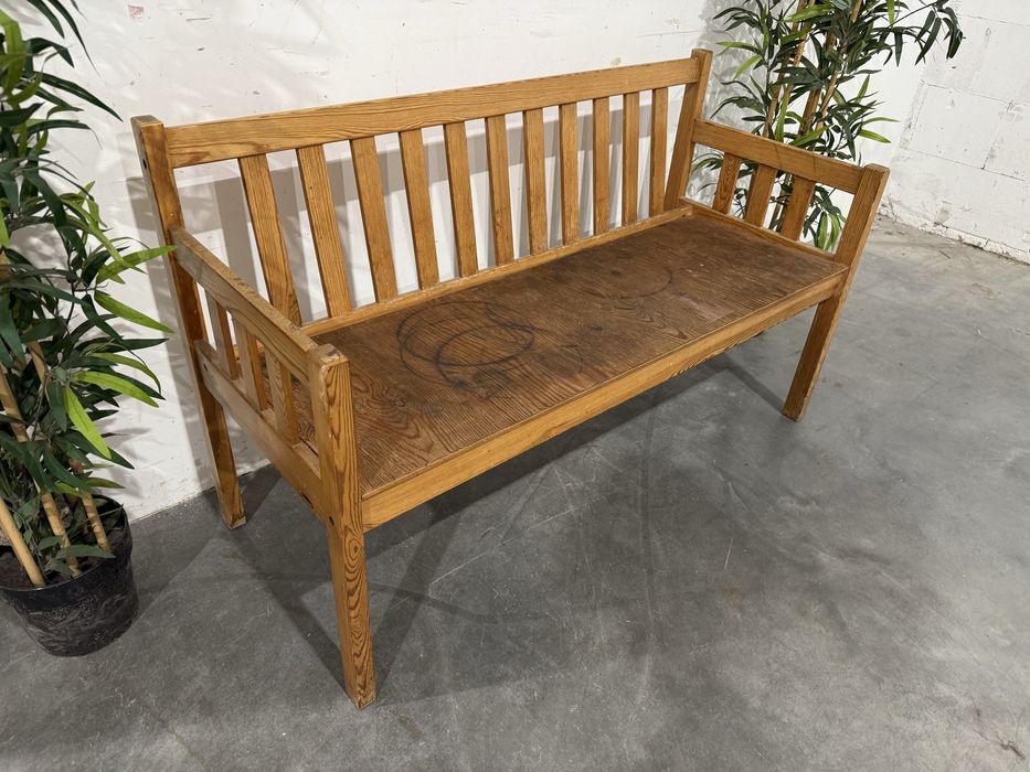 Ładna sosnowa ławka ławeczka dowóz wysyłka