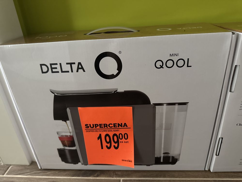 Ekspres kapsułkowy do kawy Delta Q miniQOOL nowy Wrocław