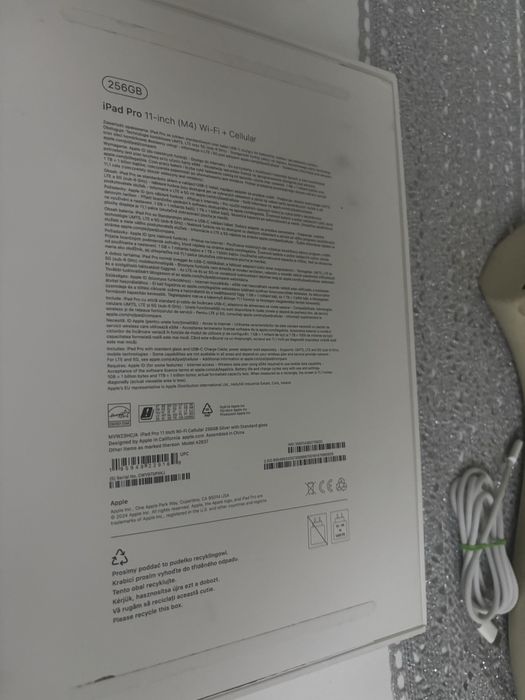 Ipad 11 pro 256 GB srebny