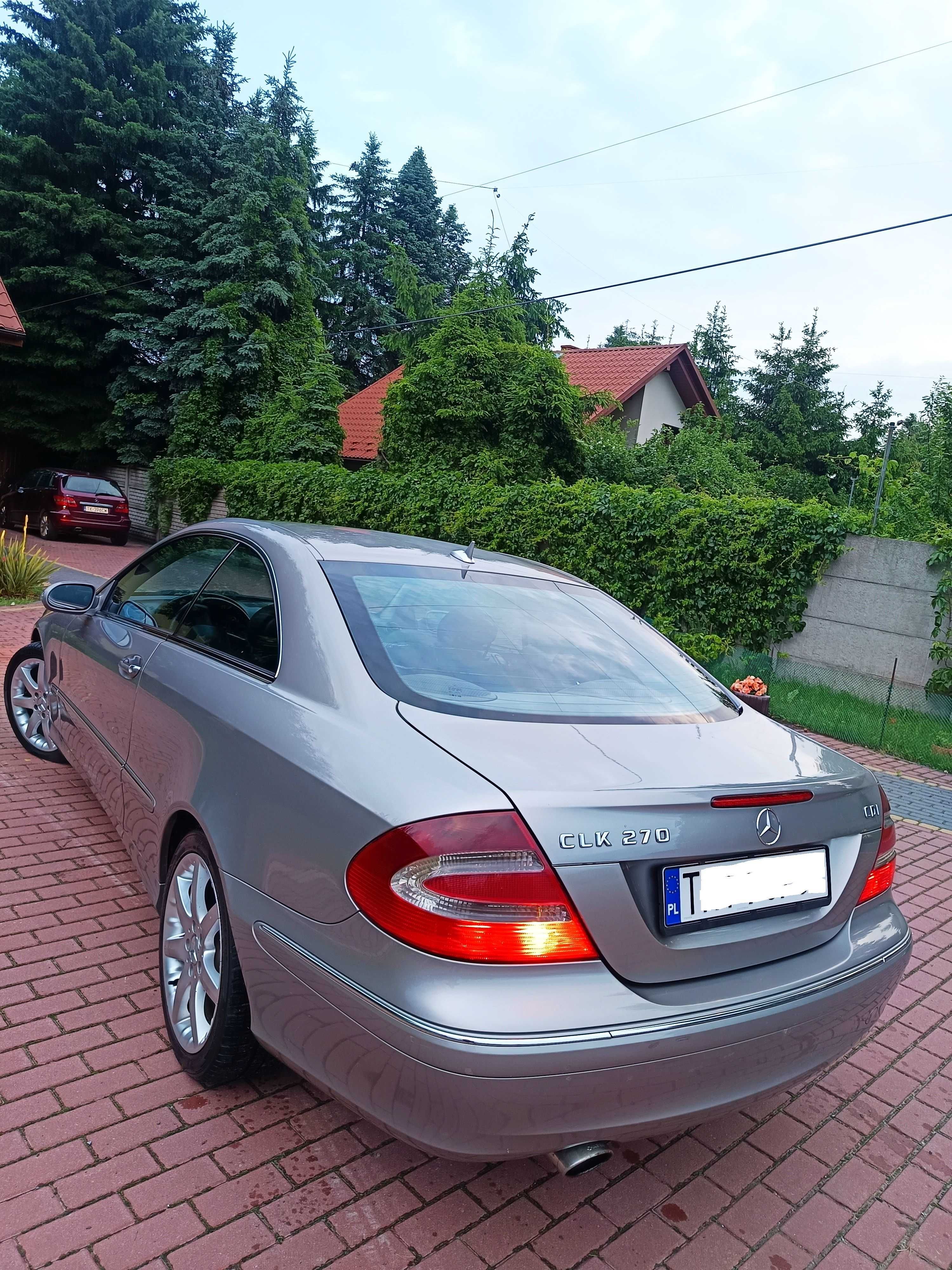 MERCEDES CLK 2.7 diesel 2006r rejestr. zamiana