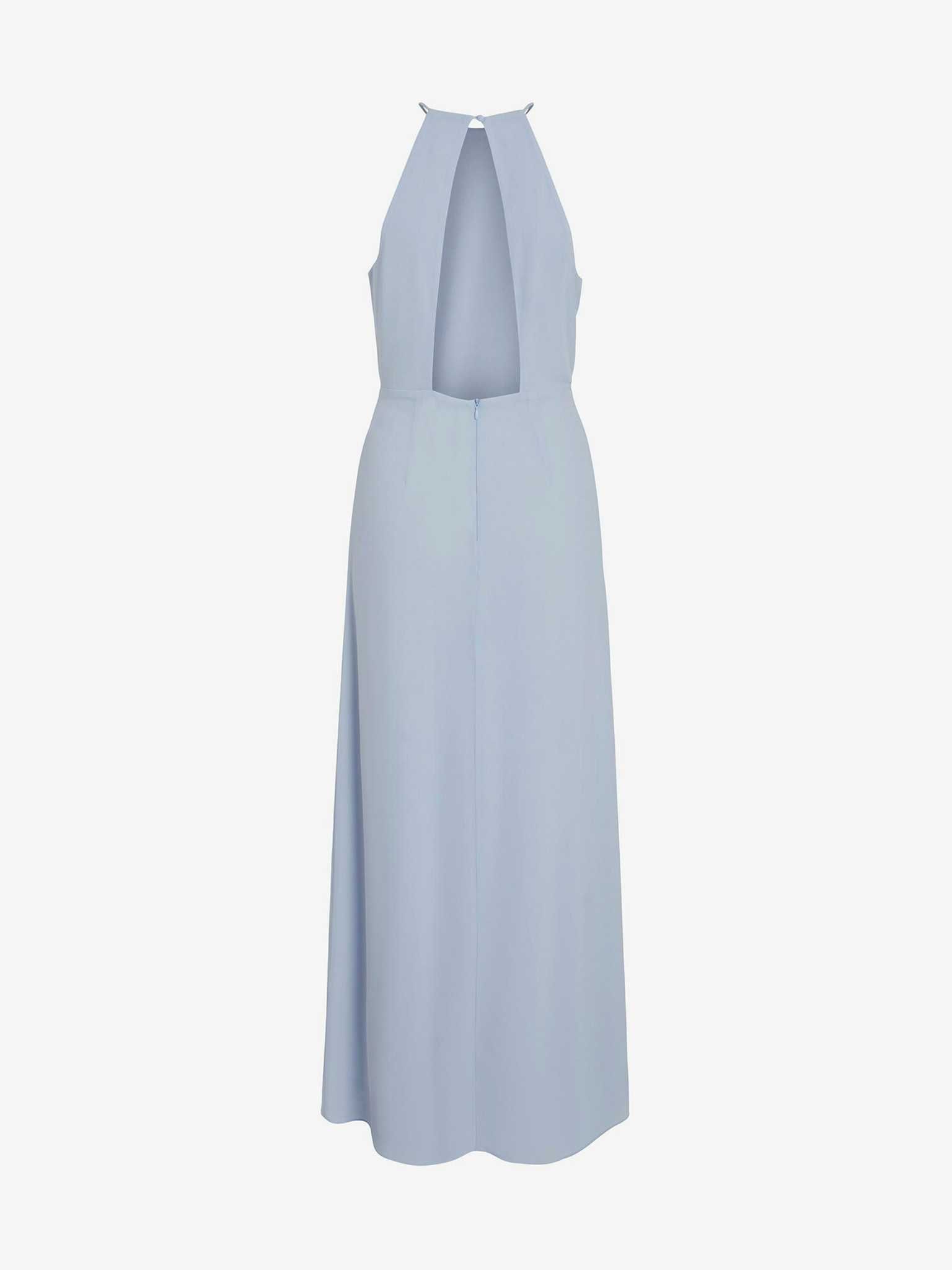 Długa sukienka z wycięciem VILA