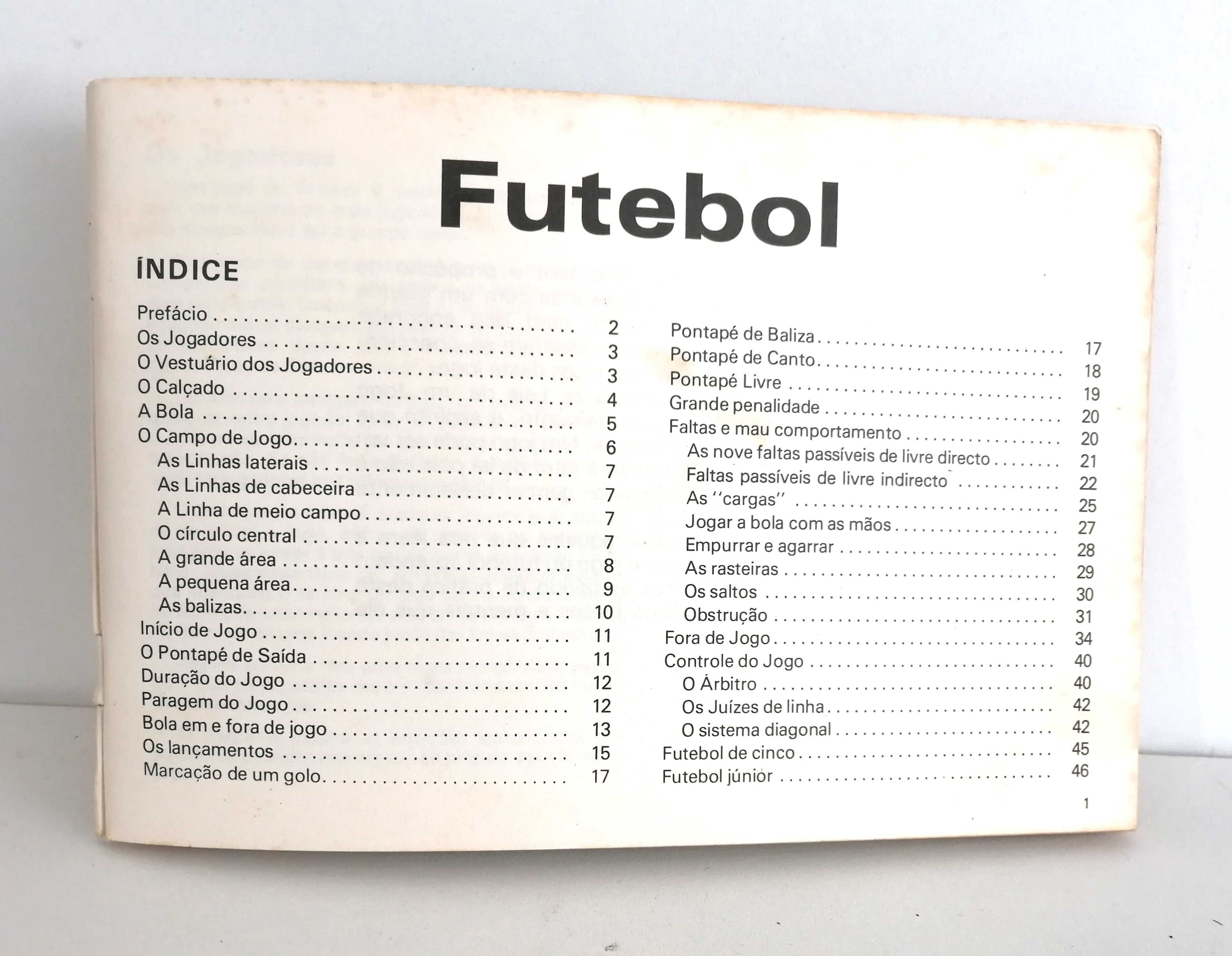 Livro Coleção prática do desporto, futebol