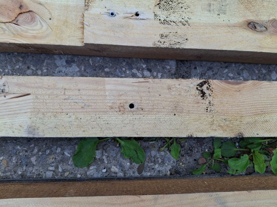 Legary podłogowe, kantówka taras 80x90mm