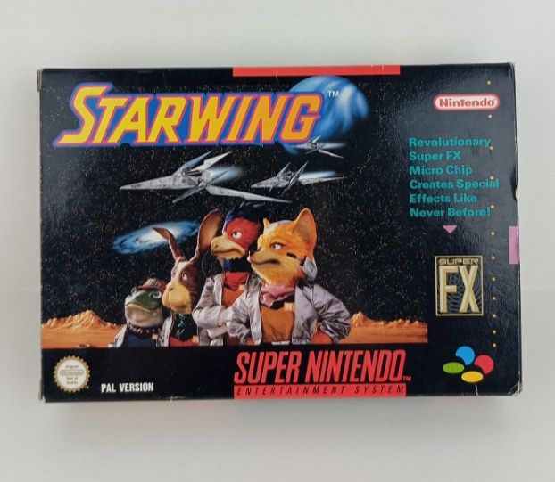 Starwing super nintendo versão PAL