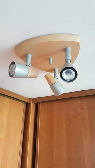 Lampa sufitowa z kinkietami - komplet IKEA