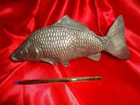 Peixe Prateado Porta Guardanapos