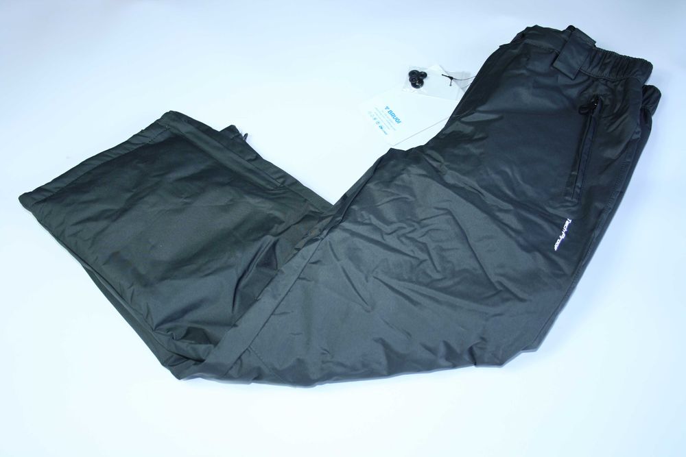 zimowe dziecięce spodnie narciarskie 1AI8 Brugi grafit 140/146