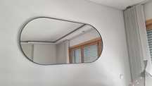 Espelho oval 60x120