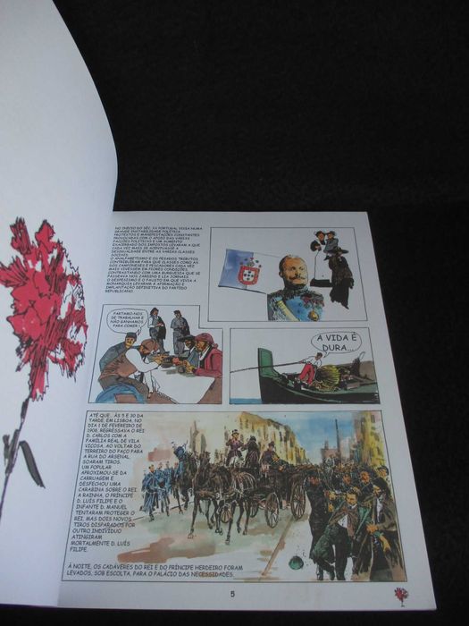 Livro BD 25 de Abril O Renascer da Esperança Edição Comemorativa Raro