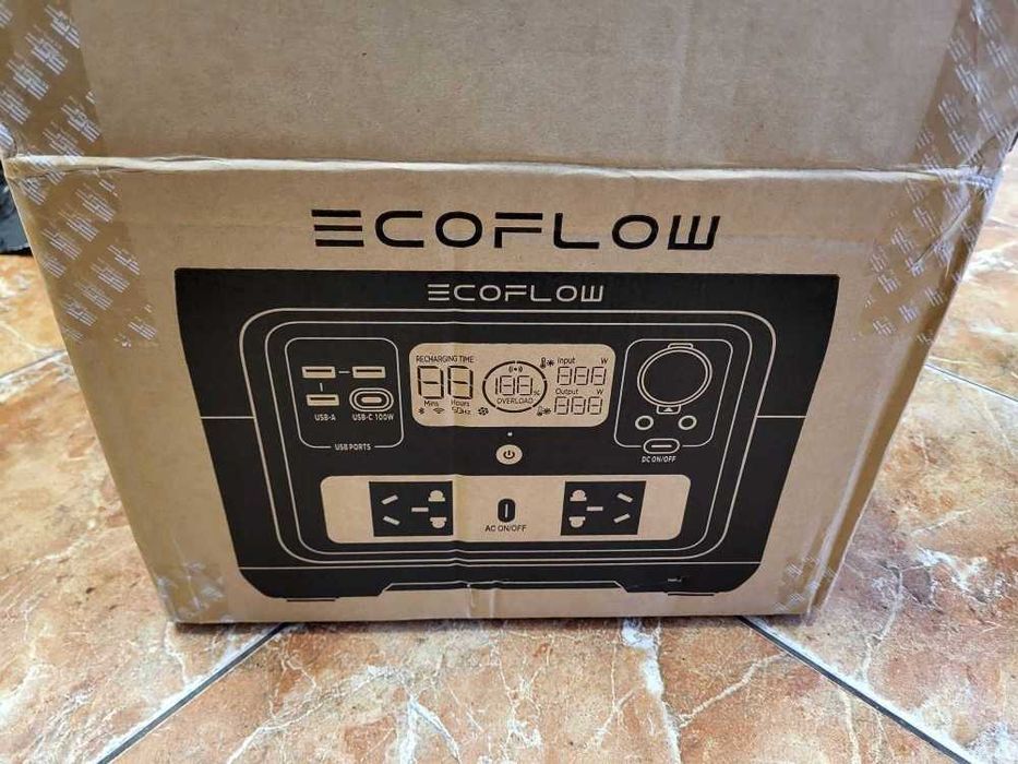 Залишилось 2 шт Зарядна станція Ecoflow River 2 Max з розетками 220 В