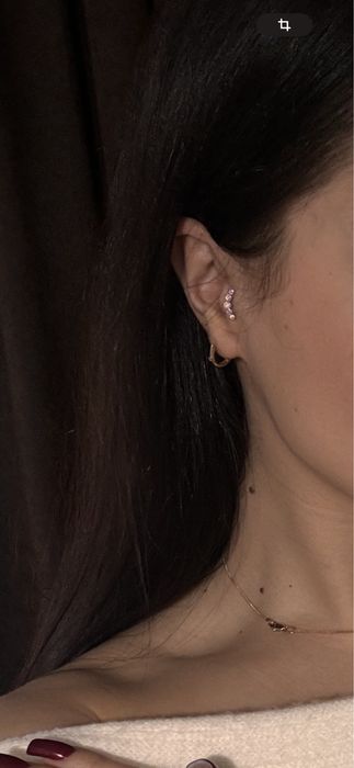 Титановый лабрет