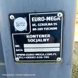 Kontener 6x3m biurowy, socjalny, budowlany