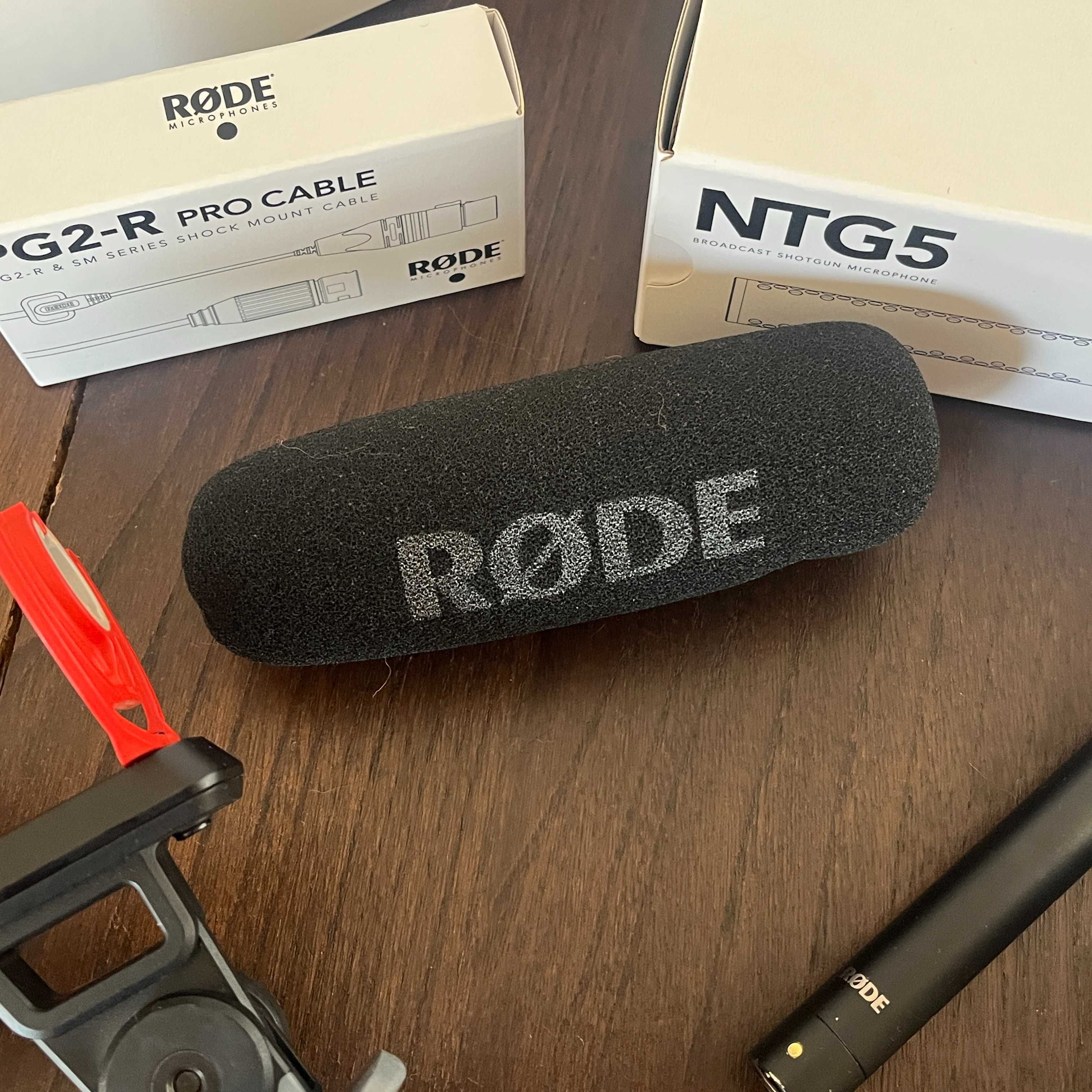Rode NTG5 Location Recording Kit – microfone shotgun