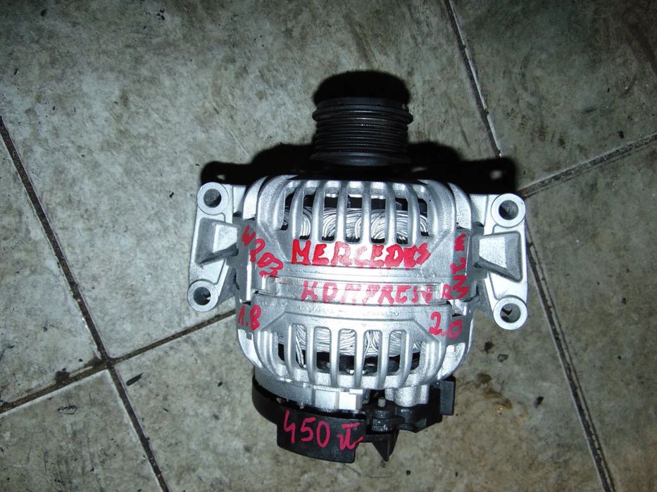 Alternator Mercedes w203 1,8 Kompressor po regeneracji
