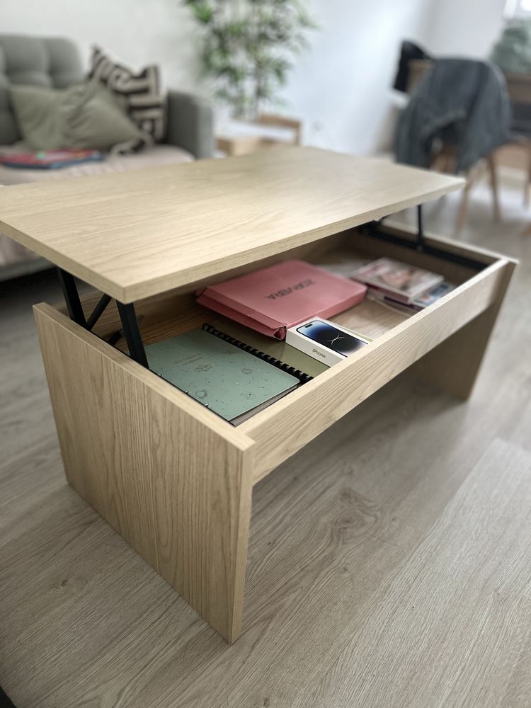 Mesa de centro elevatória