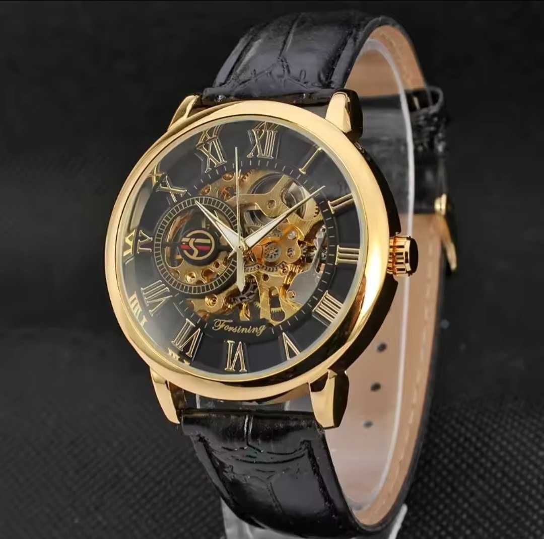 Zegarek Męski Skeleton Mechaniczny