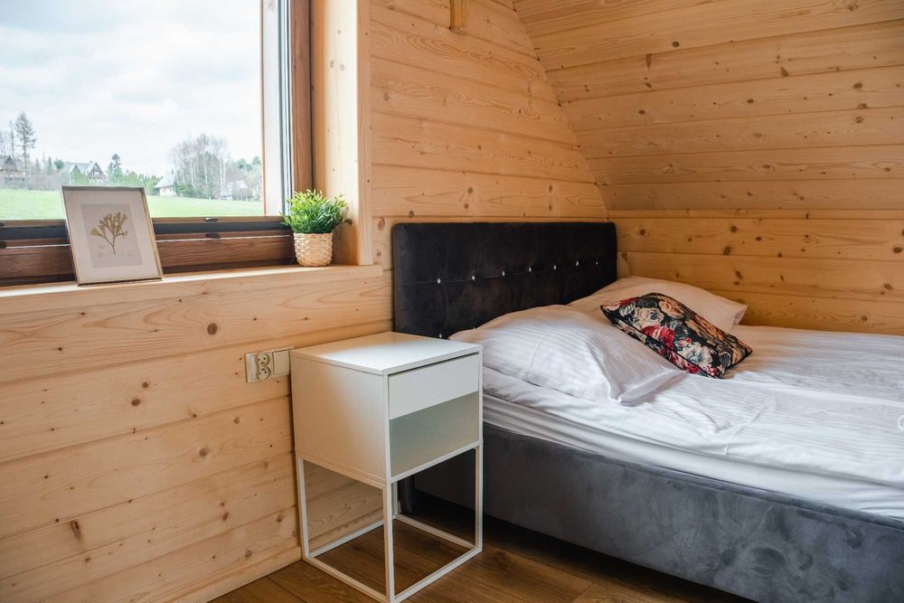 Domki Falsztyn Premium 9,10 osobowe. Jezioro Czorsztyńskie, Niedzica