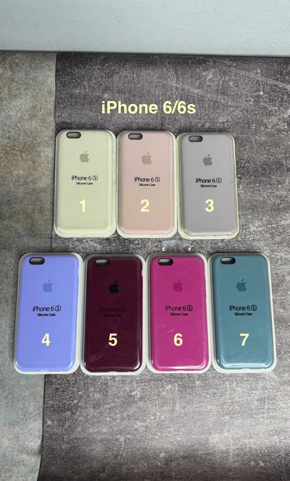 Full Чехол Silicone Case iPhone 6s 7+ 8 Plus Чохол Айфон