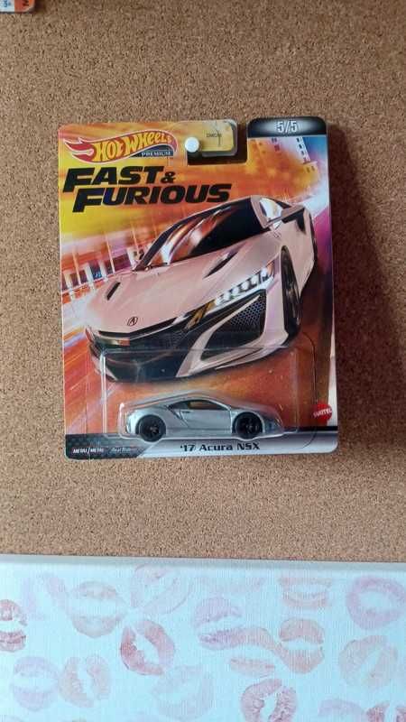 Hotwheels Premium- 17' Acura NSX Fast&Furious