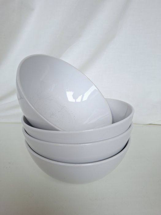 Набір тарілок судових 16см білий салатник / супова тарілка сервіз