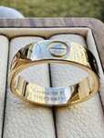 Золотое кольцо cartier 750