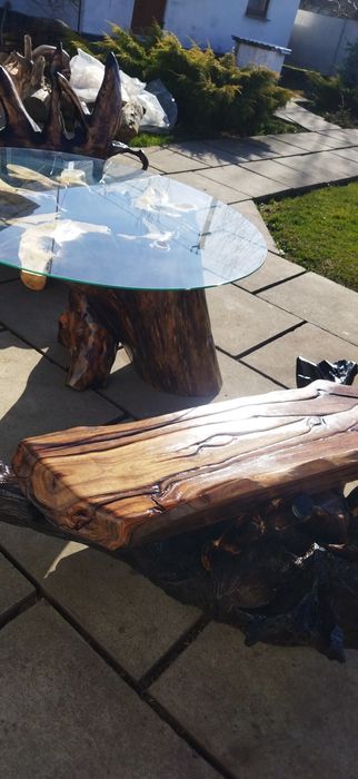 Стіл дерев'яний  з кореня