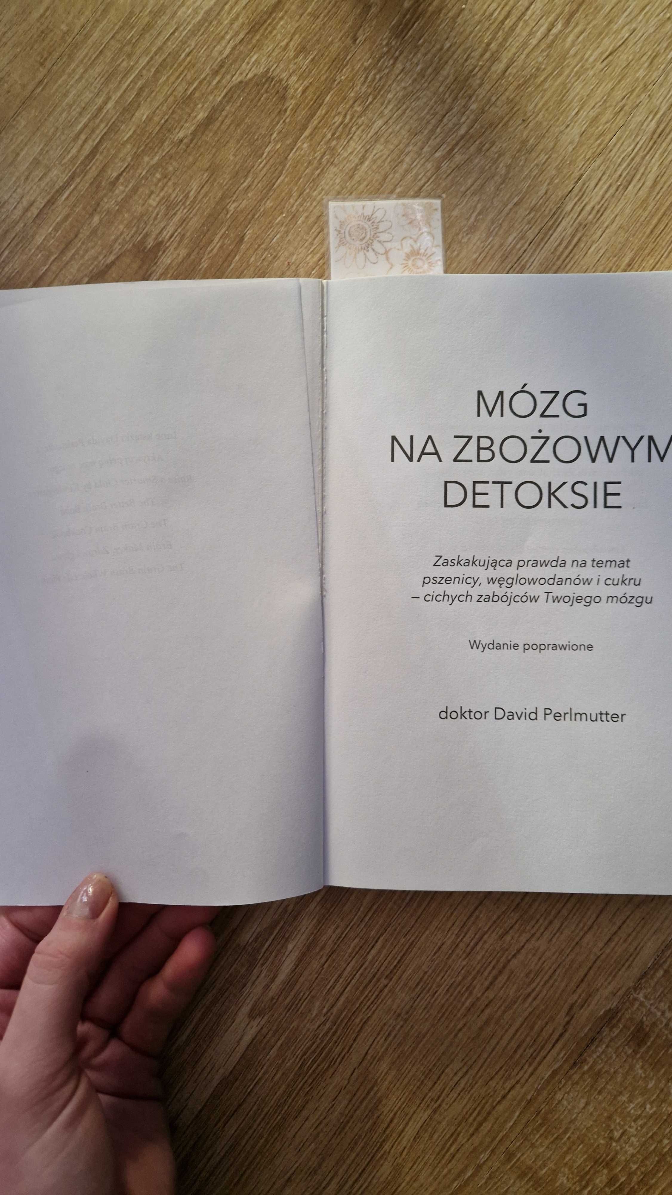 David Perlmutter Kristin Loberg Mózg na zbożowym detoksie NOWA z wadą