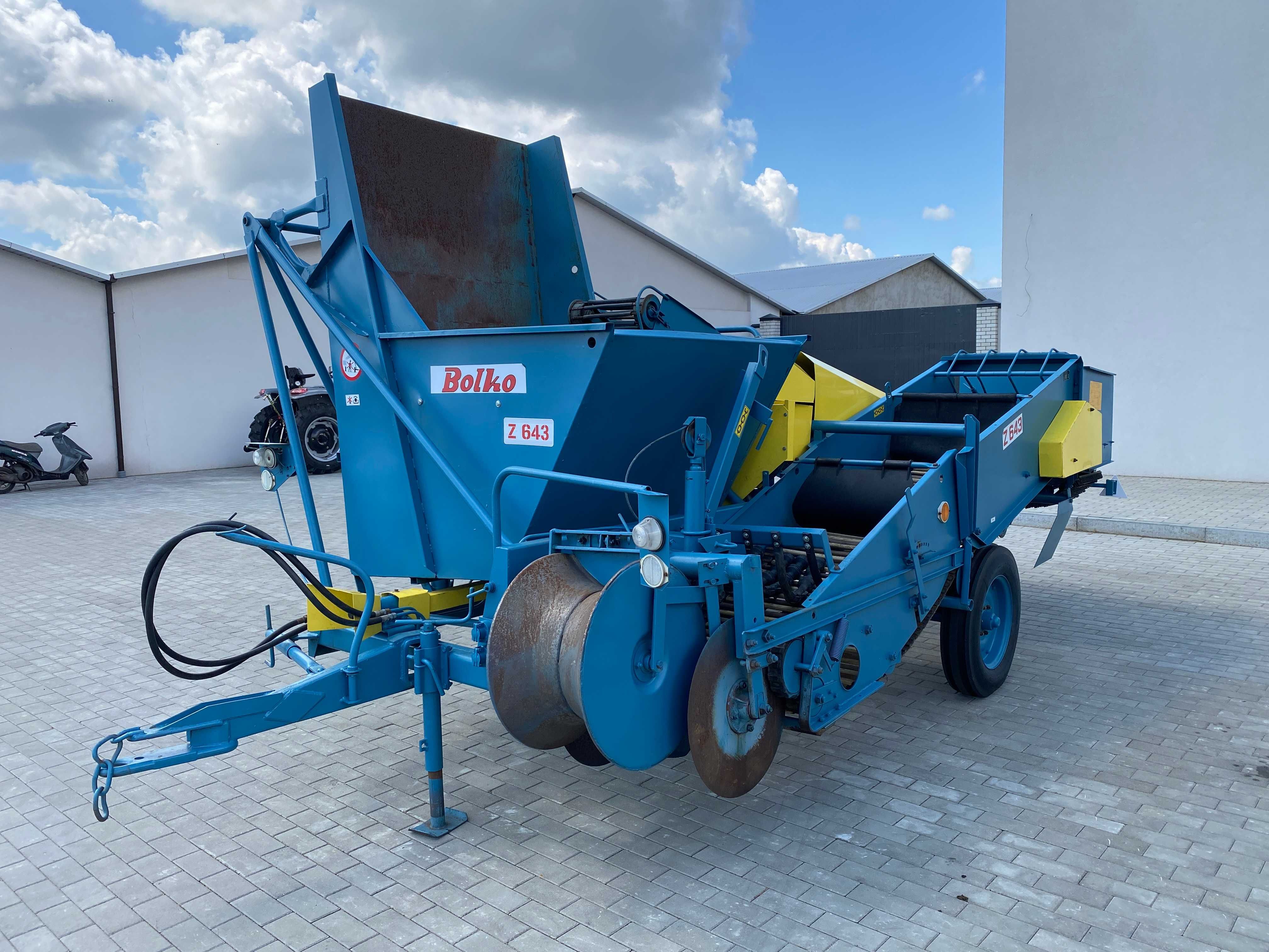 комбайн картоплі Bolko Z643
