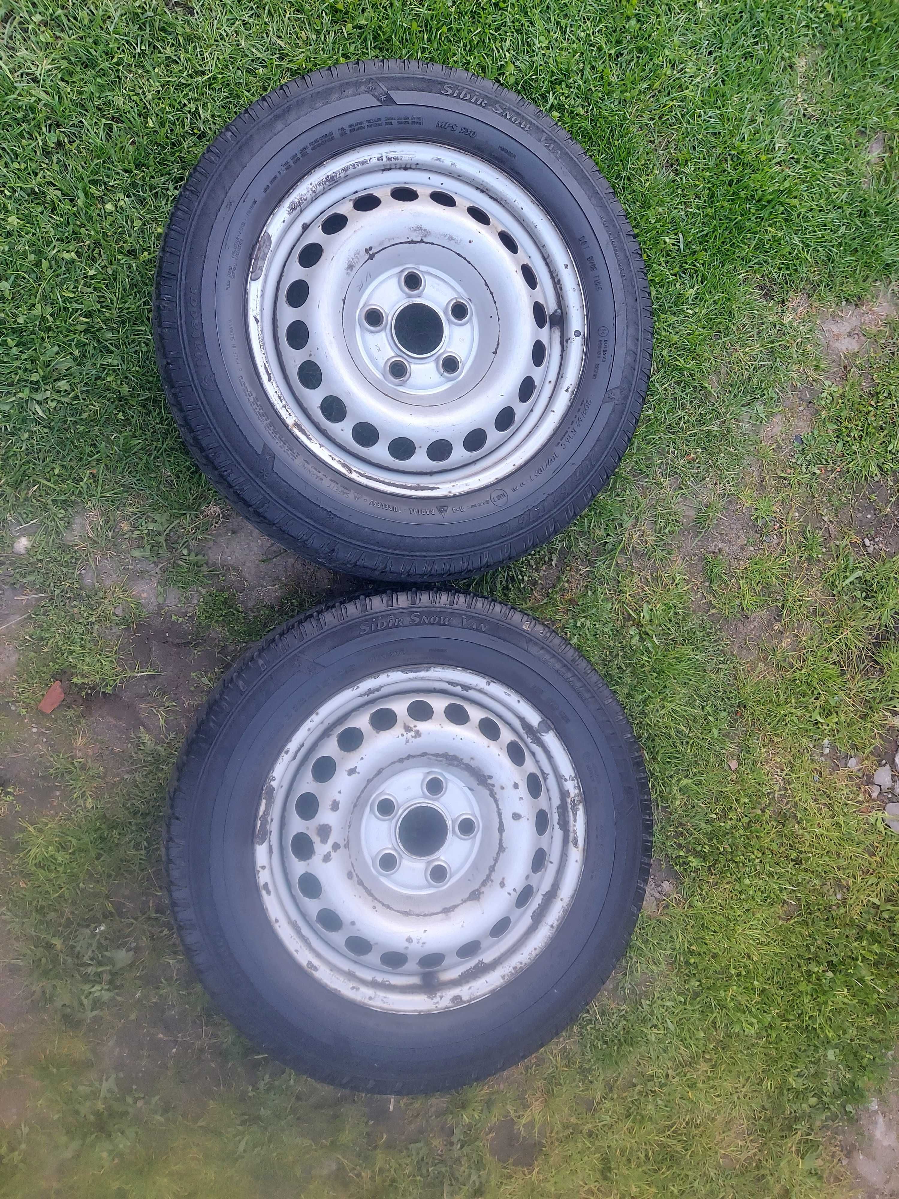 Sprzedam koła firmy Matador i Barum z felgami 205/65 R 16 C