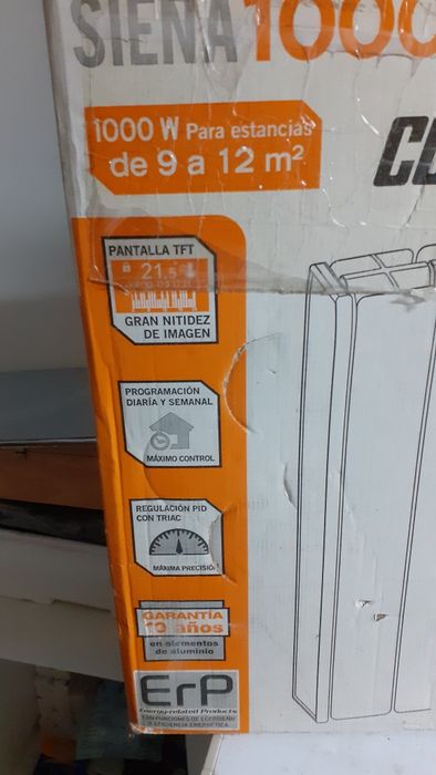 Radiador Siena 1000w