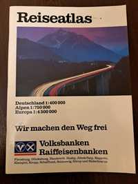Атлас автомобильных дорог 1993/1994 Германия, Альпы, Европа