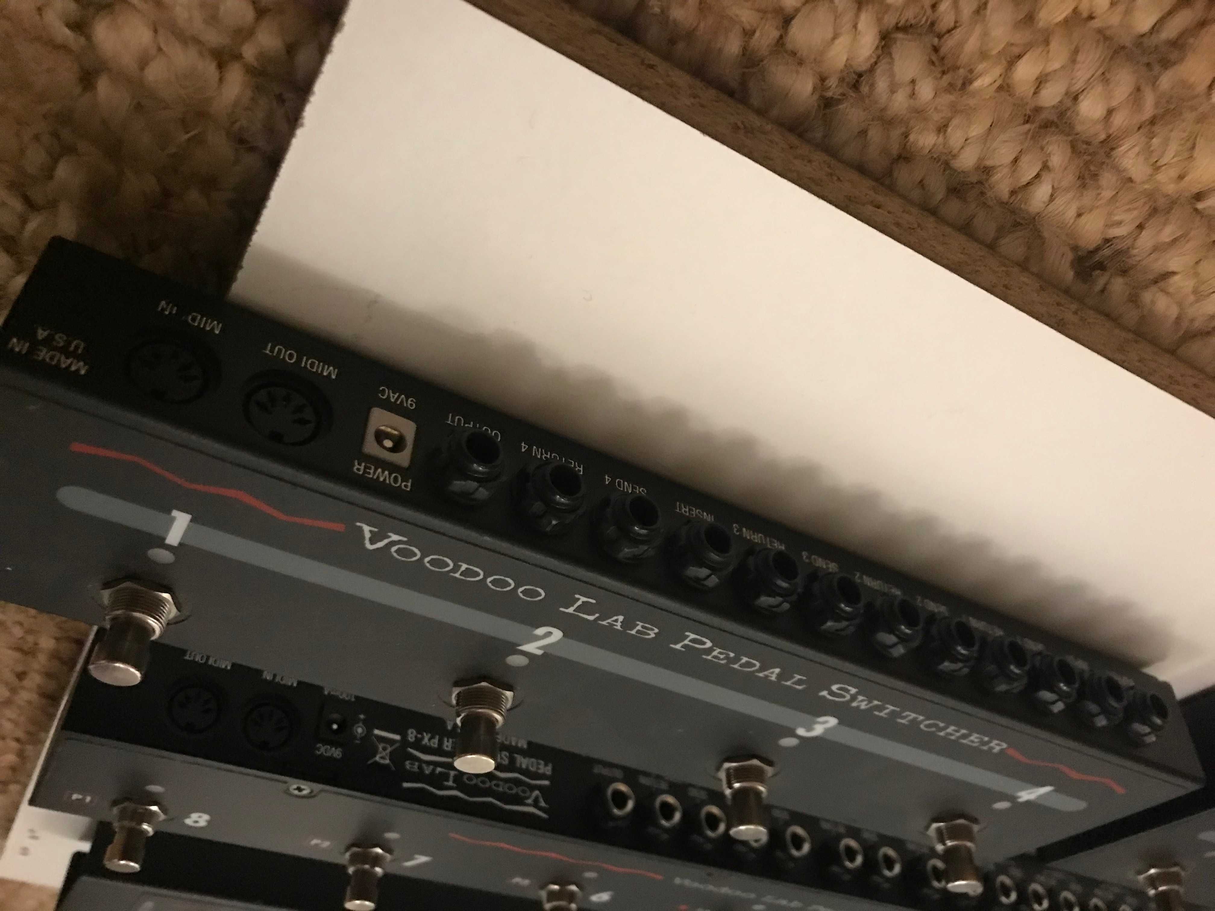 Voodoo Lab Pedal Switcher and Commander Set