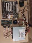 Cyrix MII 300GP + Płyta Główna PC Partner MB520NH Socket 7 + Inne