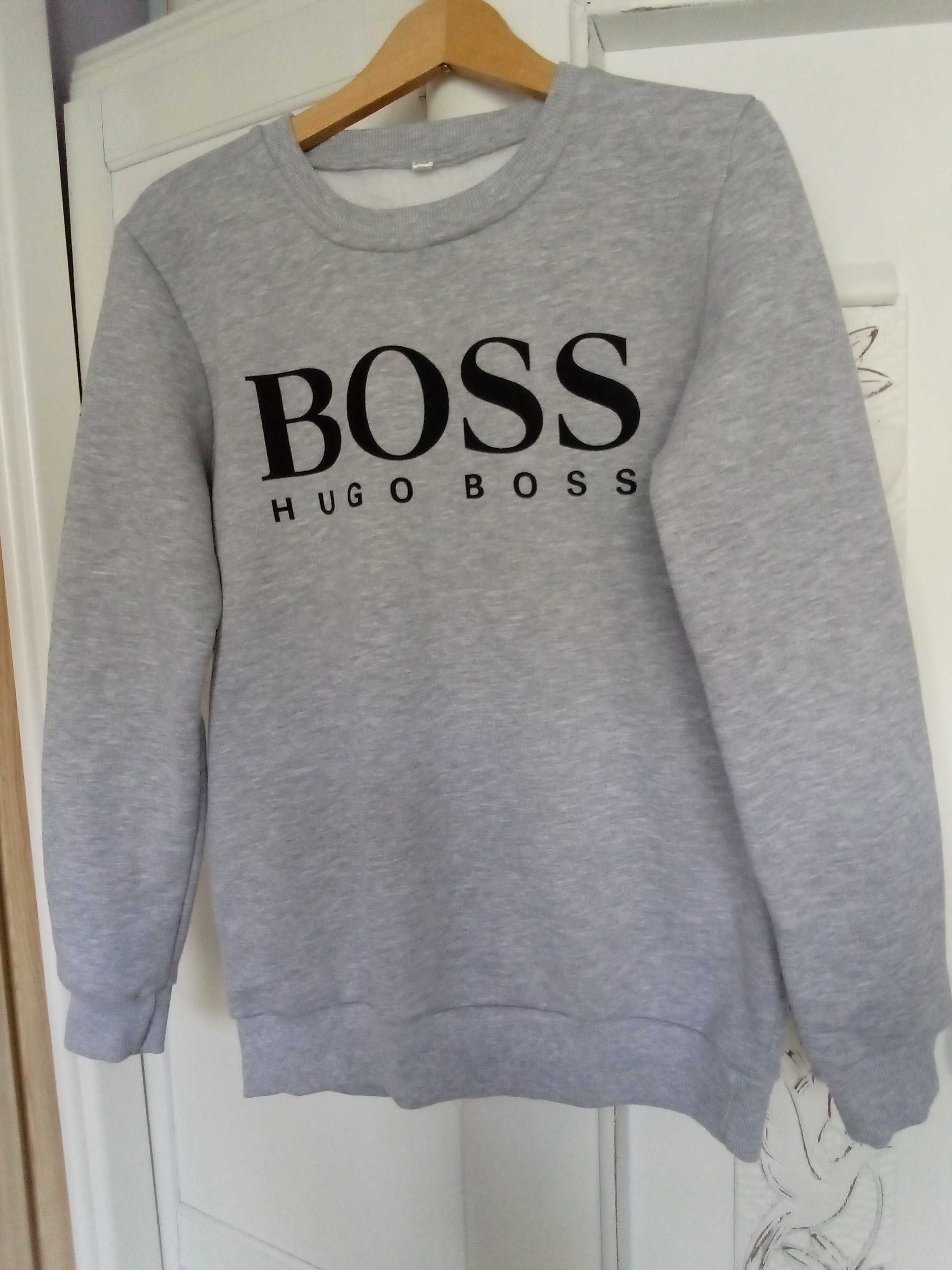 jak NOWA Hugo Boss bawełniana bluza dresowa damska dziewczęca 38 M