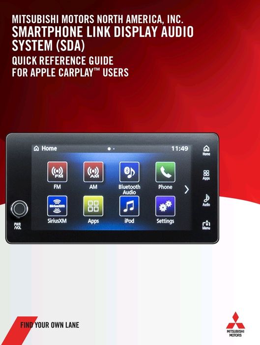 Штатное головное устройство  с родной  рамкой Outlander sport