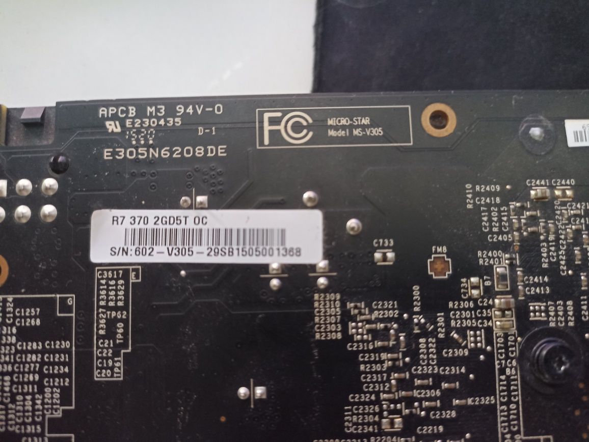 Продам видеокарту  MSI Radeon R7 370 2gb GDDR5 б/у