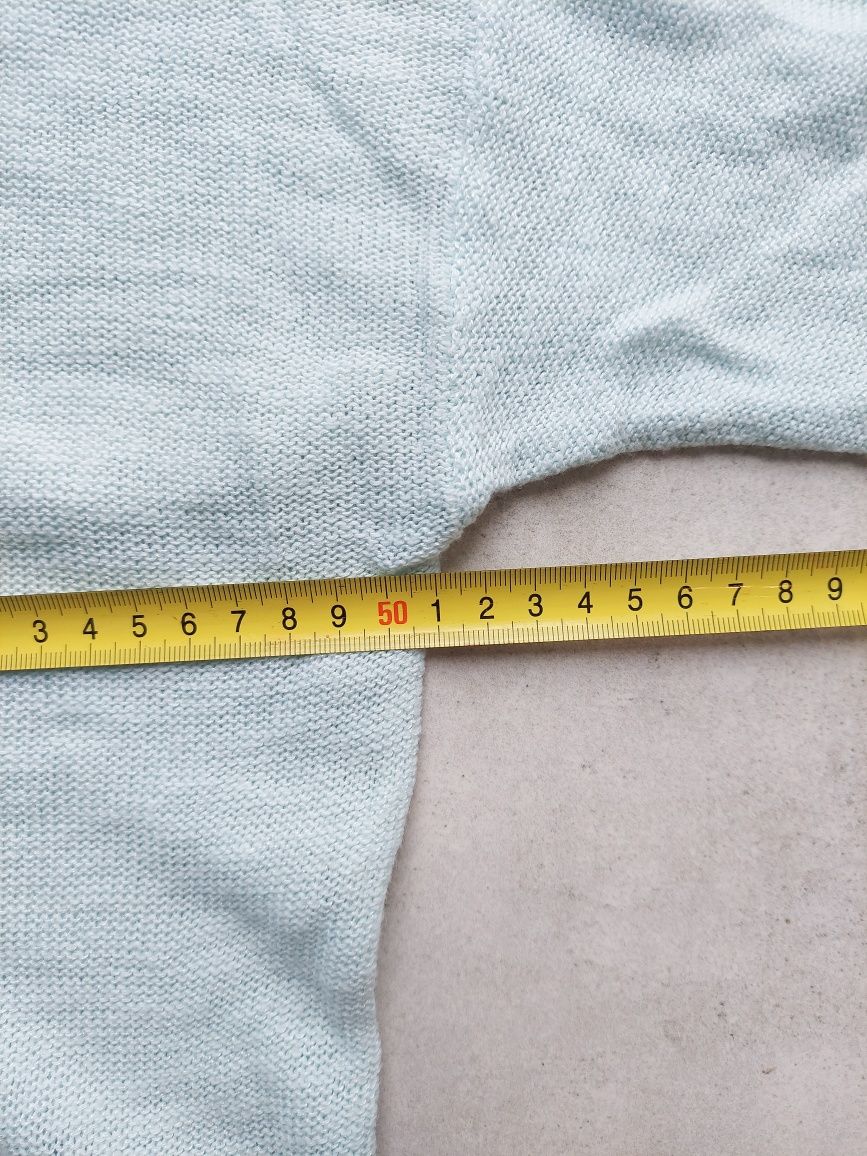 Pastelowy jasnoniebieski sweter Gap rozmiar 36 cienki