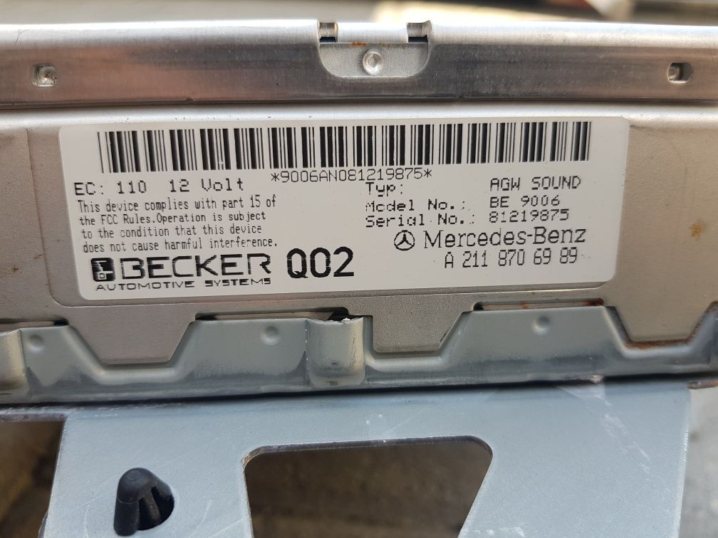Wzmacniacz harman cardon 211 radio w211 harman mercedes 211