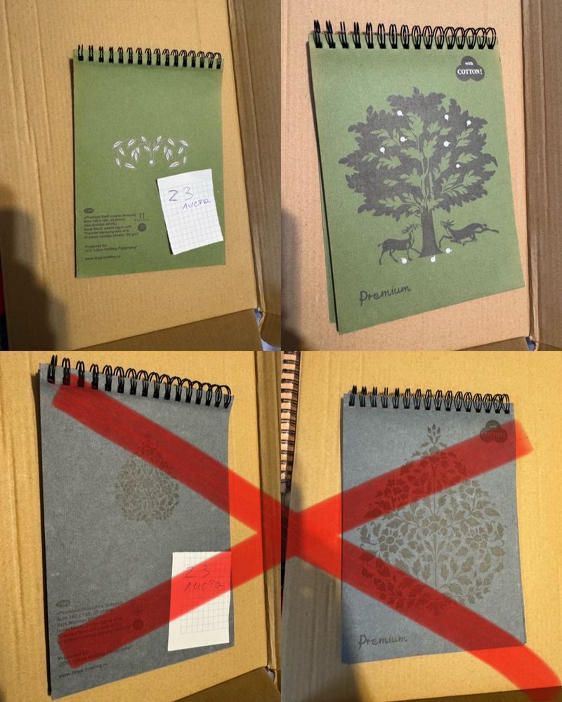 Альбоми, скетчбук, папір, Чорний, крафт, для замальовок, нарисів