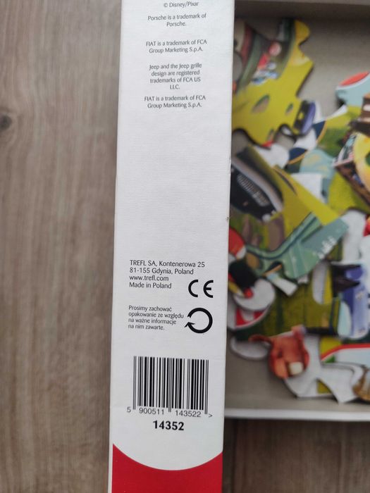 Пазлы Trefl Тачки Веселое путешествие MAXI 24 эл. (14352)