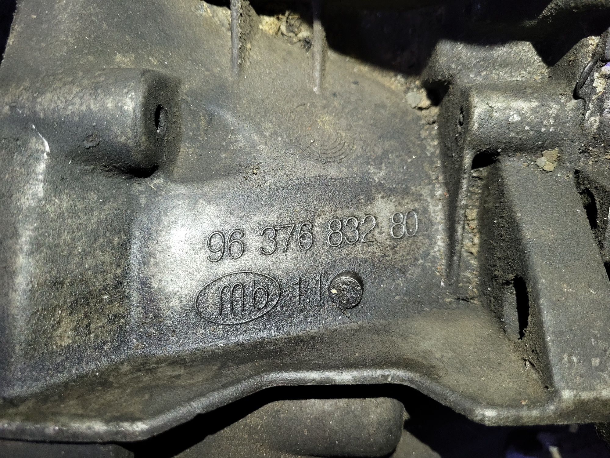 Skrzynia biegów PEUGEOT Boxer 2.0 HDI JTD 20MM01  96 376  832 80