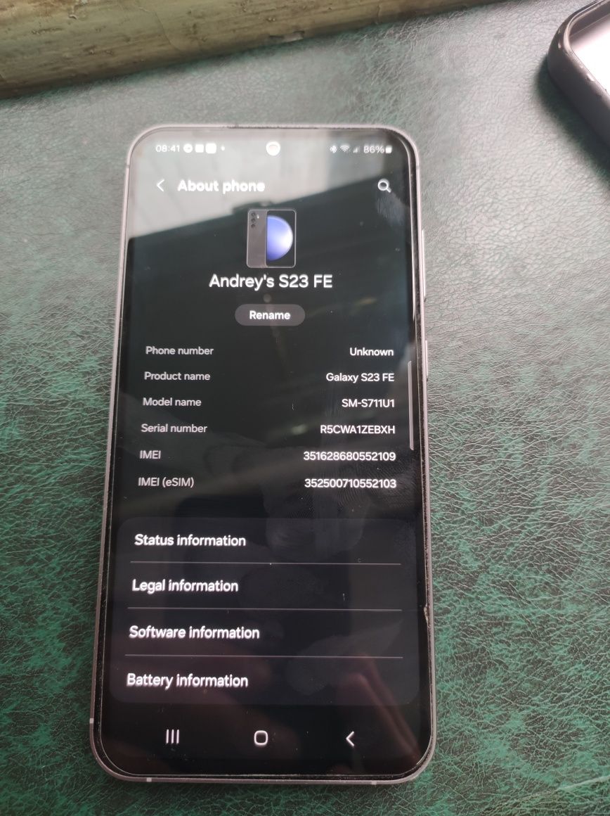 Продам Samsung s23fe