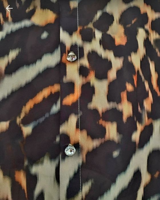 Blusa Sahoco Nova em tons de tigresa lindíssima