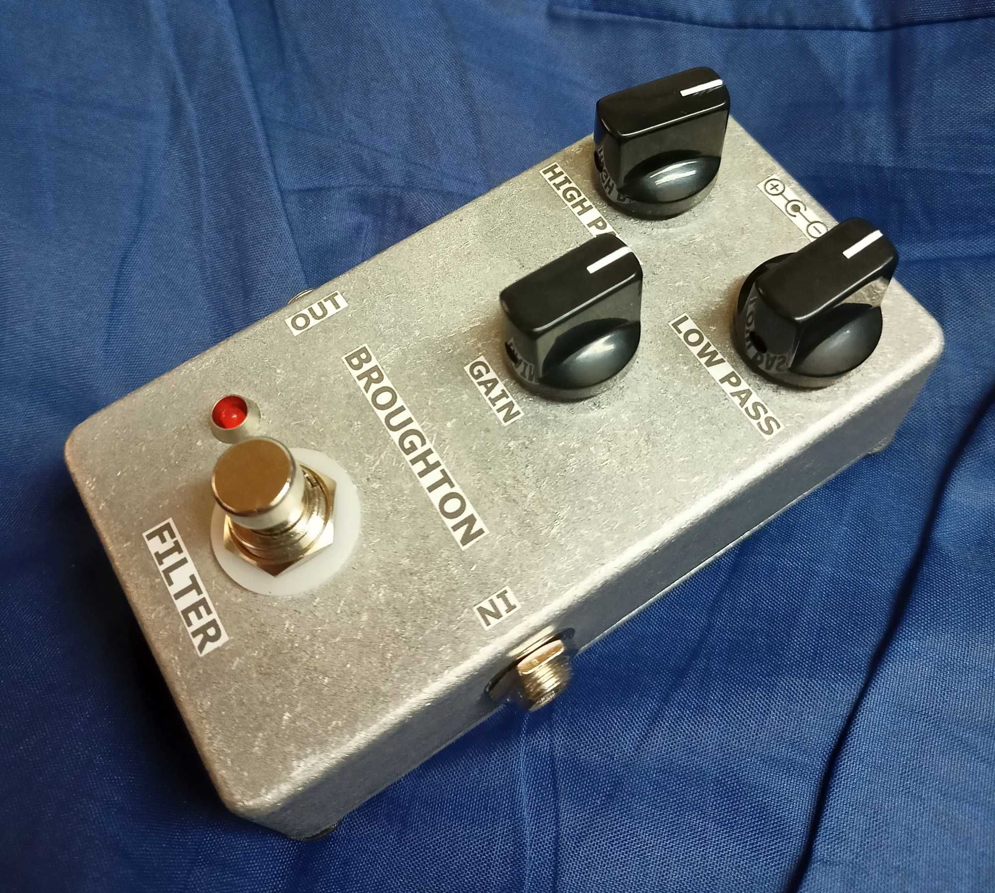 Efekt gitarowy Broughton High Pass+ Low Pass Filter (klon)