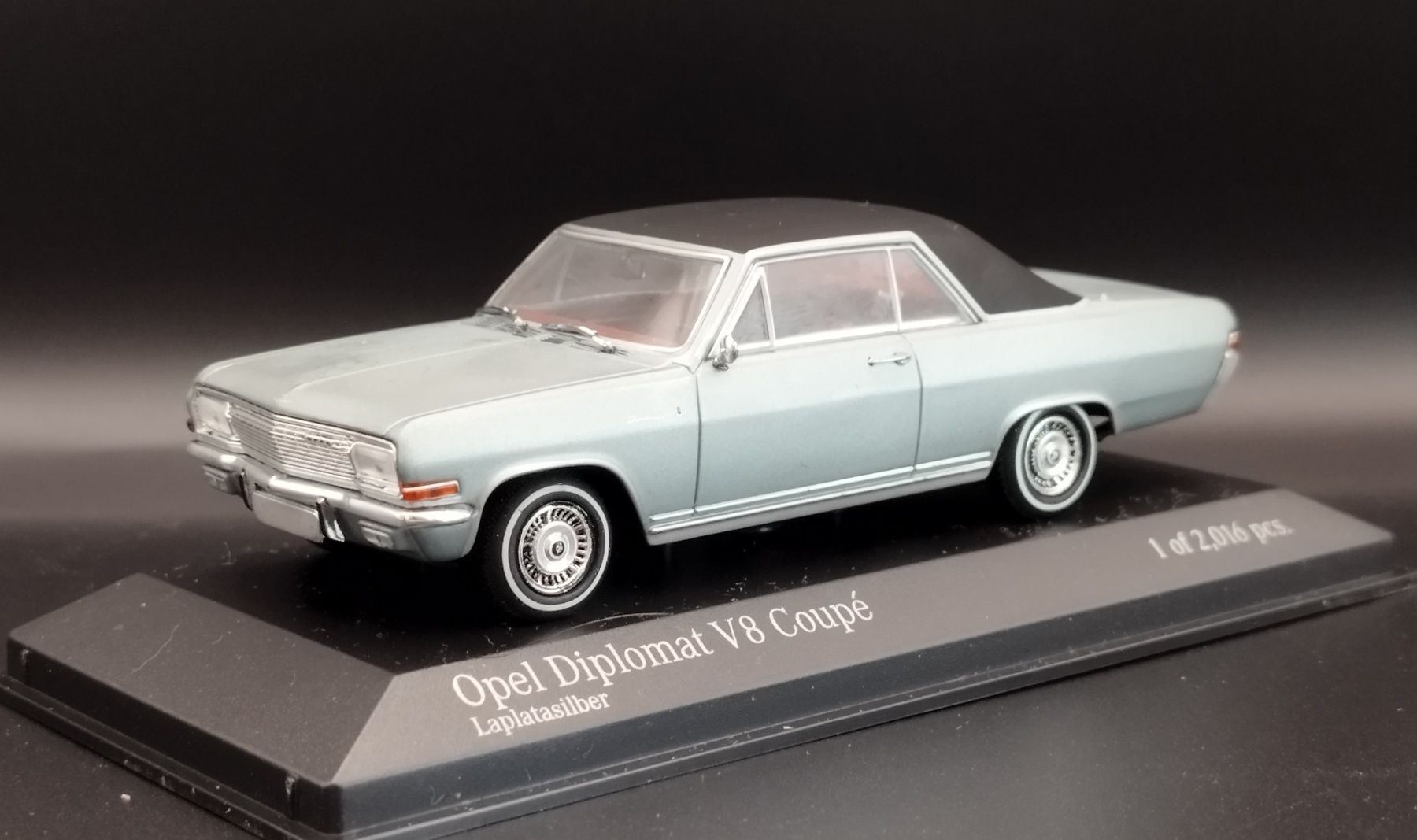 1:43 Minichamps Opel Diplomat V8 Coupe Limit 1/2016 sztuk model nowy